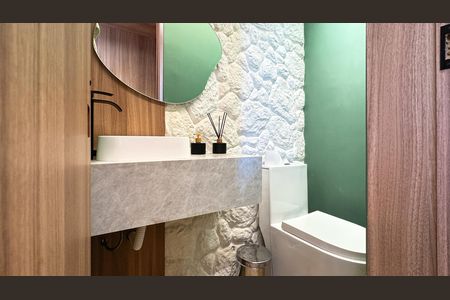 Banheiro de apartamento à venda com 3 quartos, 110m² em Buritis, Belo Horizonte