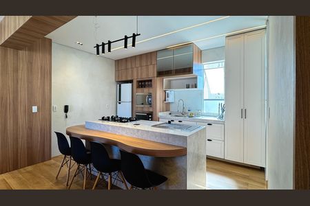 Cozinha de apartamento à venda com 3 quartos, 110m² em Buritis, Belo Horizonte
