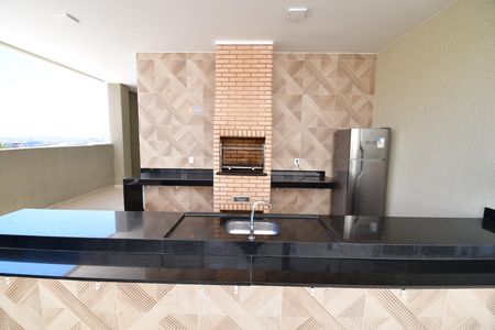 Área comum - Churrasqueira de apartamento para alugar com 2 quartos, 44m² em Notre Dame, Campinas