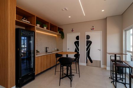 Área comum de apartamento para alugar com 2 quartos, 48m² em Vila Gustavo, São Paulo