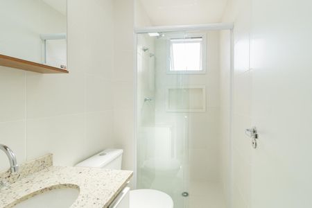 Banheiro de apartamento para alugar com 2 quartos, 48m² em Vila Gustavo, São Paulo