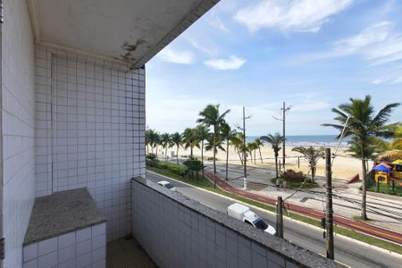 Sacada de apartamento para alugar com 1 quarto, 61m² em Guilhermina, Praia Grande