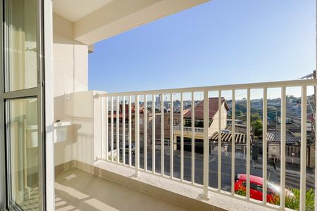 Varanda de kitnet/studio para alugar com 1 quarto, 26m² em Vila Osasco, Osasco