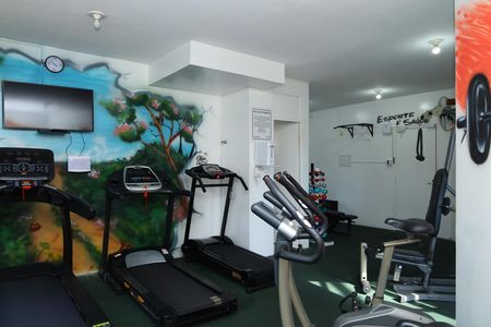 Área comum - Academia de apartamento à venda com 2 quartos, 48m² em Fazenda Aricanduva, São Paulo