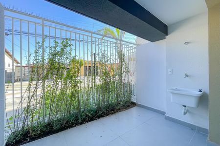 Varanda de kitnet/studio para alugar com 1 quarto, 29m² em Vila Osasco, Osasco