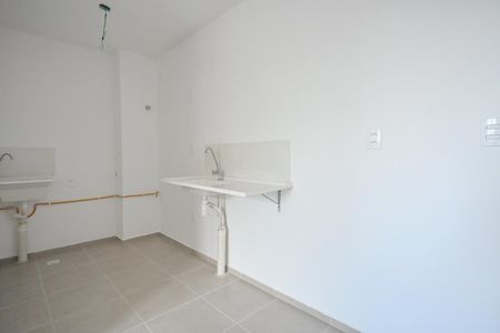 Cozinha de apartamento para alugar com 2 quartos, 34m² em Jardim Amalia, São Paulo