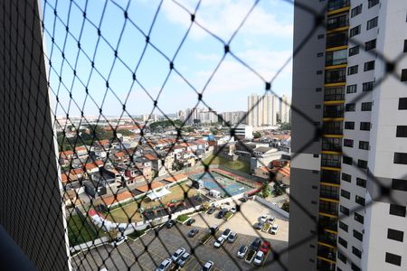 Varanda vista de apartamento para alugar com 2 quartos, 63m² em Jardim Henriqueta, Taboão da Serra