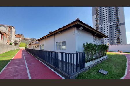 Área comum - Churrasqueira de apartamento para alugar com 2 quartos, 63m² em Jardim Henriqueta, Taboão da Serra