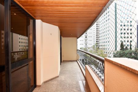 varanda Sala 3 de apartamento para alugar com 3 quartos, 156m² em Jardim Paulista, São Paulo