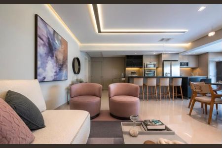 Cozinha de apartamento para alugar com 3 quartos, 122m² em Jardim, Santo André