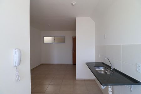 Cozinha  de apartamento para alugar com 2 quartos, 40m² em Chácaras Pedro Corrêa de Carvalho, Ribeirão Preto