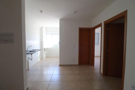Sala de apartamento para alugar com 2 quartos, 40m² em Chácaras Pedro Corrêa de Carvalho, Ribeirão Preto