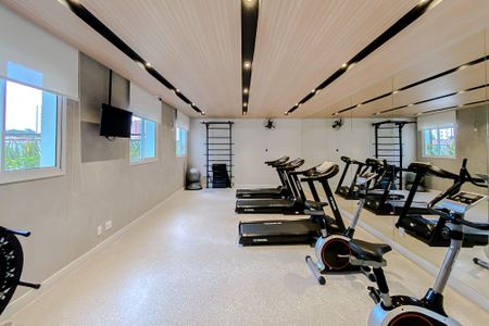 Área comum - Academia de apartamento para alugar com 2 quartos, 34m² em Água Rasa, São Paulo