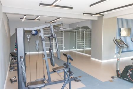 Apartamento para alugar com 40m², 2 quartos e 1 vaga Apartamento para alugar com 40m², 2 quartos e 1 vagaÁrea comum - Academia