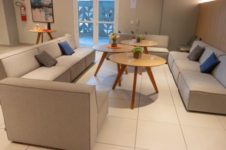 Apartamento para alugar com 40m², 2 quartos e 1 vaga Apartamento para alugar com 40m², 2 quartos e 1 vagaÁrea comum - Salão de festas