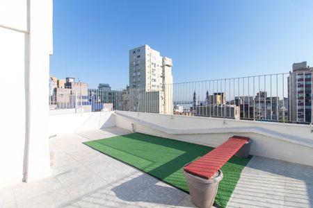Área comum - Churrasqueira de apartamento para alugar com 1 quarto, 40m² em Centro Histórico, Porto Alegre