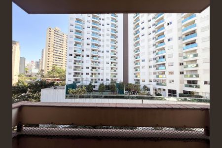 Vista da varanda do studio de kitnet/studio à venda com 1 quarto, 39m² em Bela Vista, São Paulo