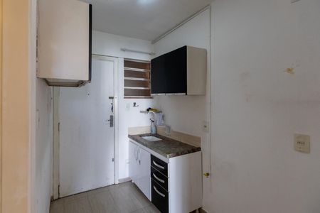 Cozinha de kitnet/studio para alugar com 1 quarto, 38m² em Vila Lidia, Campinas