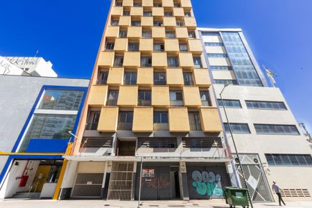 Fachada do Prédio de kitnet/studio para alugar com 1 quarto, 38m² em Vila Lidia, Campinas