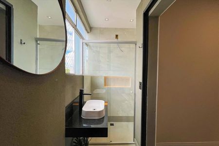 Banheiro de apartamento para alugar com 3 quartos, 85m² em Graça, Belo Horizonte