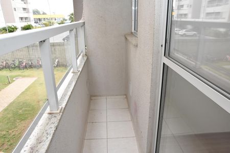 Sala - varanda de apartamento para alugar com 2 quartos, 44m² em Jardim Danubio, Jundiaí
