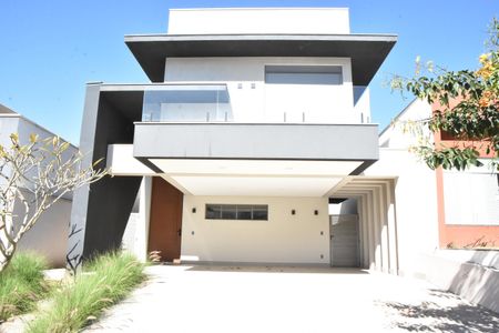 fachada da casa de casa de condomínio à venda com 3 quartos, 238m² em Gramadão, Jundiaí