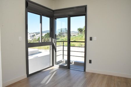 Suite 2 com varanda de casa de condomínio à venda com 3 quartos, 238m² em Gramadão, Jundiaí