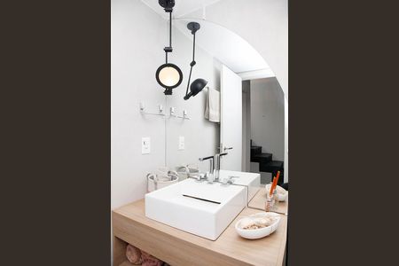 Banheiro Quarto Suíte de kitnet/studio à venda com 1 quarto, 67m² em Menino Deus, Porto Alegre