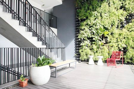 Área Comum - Lounge 3 de kitnet/studio à venda com 1 quarto, 67m² em Menino Deus, Porto Alegre