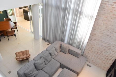 vista area da sala de casa de condomínio à venda com 3 quartos, 269m² em Cidade Santos Dumont, Jundiaí