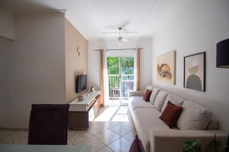 Sala de apartamento para alugar com 2 quartos, 54m² em Jardim Vera Cruz, Sorocaba
