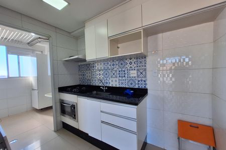 Cozinha de apartamento para alugar com 3 quartos, 64m² em Utinga, Santo André