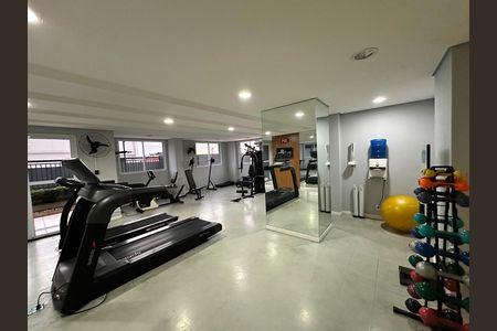 Área comum - Academia de apartamento para alugar com 3 quartos, 64m² em Utinga, Santo André