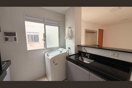 Apartamento para alugar com 43m², 2 quartos e 2 vagasCozinha e Área de Serviço