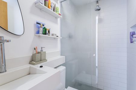 Apartamento à venda com 91m², 2 quartos e 1 vaga Apartamento à venda com 91m², 2 quartos e 1 vagaBanheiro da Suíte 2