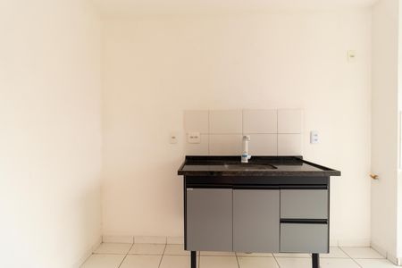 Cozinha de apartamento para alugar com 2 quartos, 48m² em Vila Mimosa, Campinas