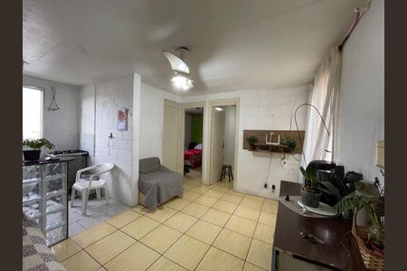 Sala de apartamento à venda com 2 quartos, 42m² em Campina, São Leopoldo