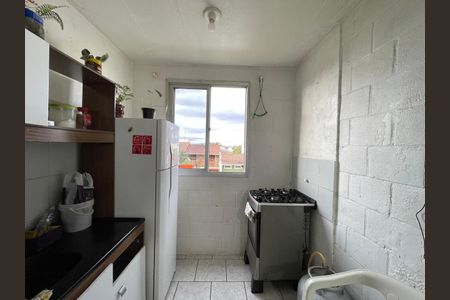 Cozinha de apartamento à venda com 2 quartos, 42m² em Campina, São Leopoldo