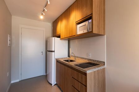 Cozinha de apartamento para alugar com 1 quarto, 29m² em Vila Leopoldina, São Paulo