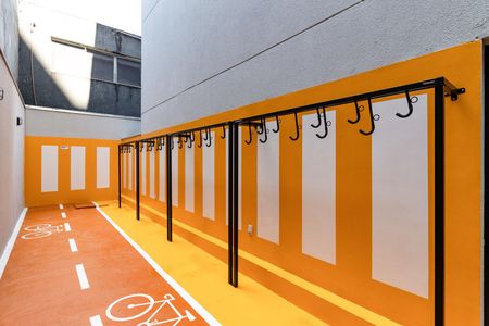 Bicicletário de apartamento para alugar com 1 quarto, 29m² em Vila Leopoldina, São Paulo