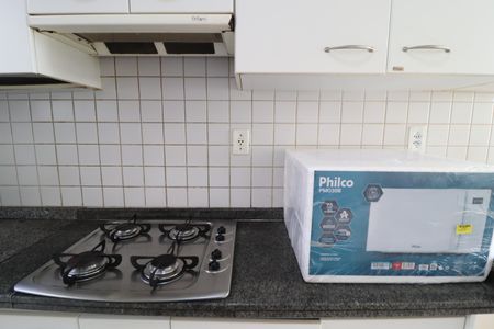 Cozinha de apartamento para alugar com 2 quartos, 65m² em Tubalina, Uberlândia