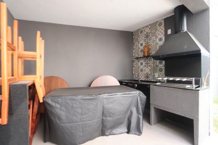 Área comum - Churrasqueira de kitnet/studio para alugar com 1 quarto, 19m² em Vila Ema, São Paulo