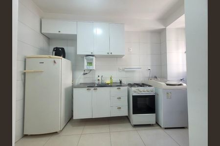 Cozinha de apartamento para alugar com 2 quartos, 54m² em Jardim Terramerica 3, Americana