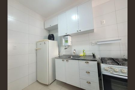 Cozinha de apartamento para alugar com 2 quartos, 54m² em Jardim Terramerica 3, Americana