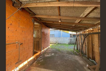 Área externa de casa para alugar com 1 quarto, 28m² em Scharlau, São Leopoldo