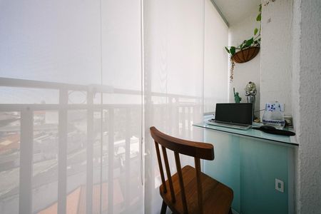 Sacada do Quarto de apartamento à venda com 1 quarto, 32m² em Vila Guilhermina, São Paulo