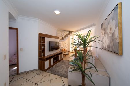 SALA de apartamento à venda com 4 quartos, 170m² em Grajaú, Belo Horizonte