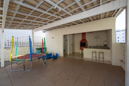 CHURRASQUEIRA  de casa para alugar com 3 quartos, 135m² em Buritis, Belo Horizonte