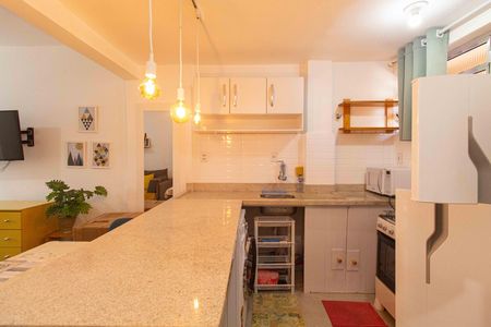 Cozinha e Área de Serviço de kitnet/studio para alugar com 0 quarto, 30m² em Liberdade, São Paulo
