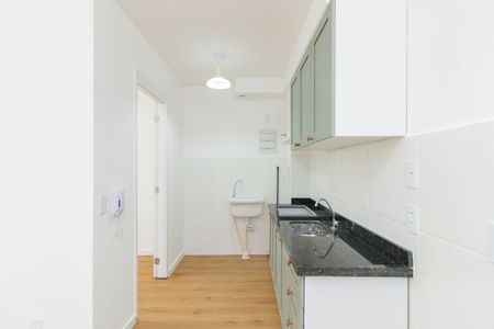 Cozinha de apartamento para alugar com 2 quartos, 34m² em Freguesia do Ó, São Paulo